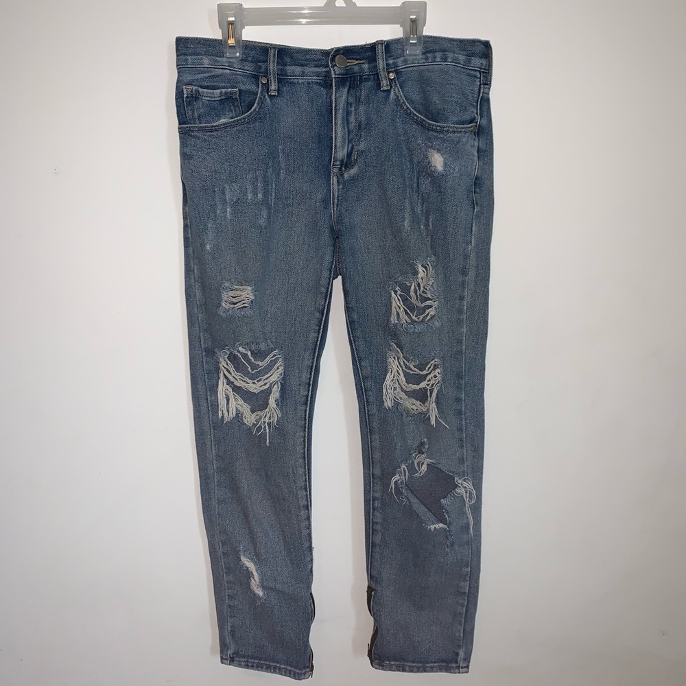 kendall & kylie ripped jeans